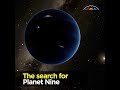 The search for Planet Nine