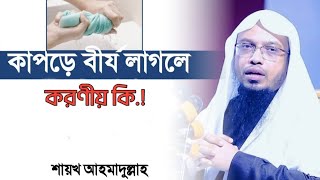 কাপড়ে বীর্য লাগলে করণীয় কি। শায়েখ আহমাদুল্লাহ প্রশ্ন উত্তর পর্ব shaikh Ahmadullah Waz 2024