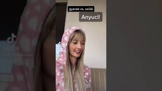 TikTok Official Rövid Videó - 😂😂Gyerek VS szülő😂 IG:fanniburjan