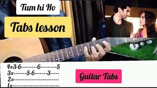 Tum hi ho 🎸 - Complete Guitar Tabs lesson for beginners - Keshav Raj - Tum hi ho Easy Guitar lesson