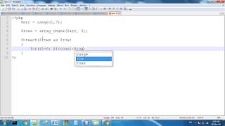 Array Chunk Function In PHP