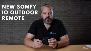 Indepth look at the new Somfy 3 channel IO outdoor wireless wall switch