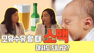 모유수유 할 때 의사들은 술을 마실까? 다둥이 소아과 닥터맘의 고백, 현실 팁 방출