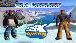 SSX Tricky - Race Mode (Multiplayer) - All Venues