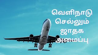 வெளிநாடு செல்லும் ஜாதக அமைப்பு யாருக்கு | அயல் நாடு | #Foreign Travel in Astrology