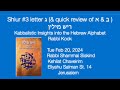 Rav Kook on the Hebrew letter  ג – Rabbi Shammai Siskind