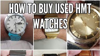 HMT watch - How to buy a second a second hand HMT watch - Hindi