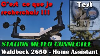 J'EN RÊVAIS ! Station Météo Waldbeck - Connectée - Home Assistant [Test]