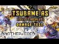 Tsubame Another Style (Felis Circulus) Damage Test (Another Eden Global) アナザーエデン