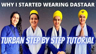 How To Tie Dumala || Step By Step Dumala by Mehakdeep kaur 🙏🏾Dastaar Tutorial