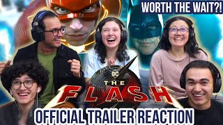 THE FLASH OFFICIAL TRAILER REACTION!! | Batman | Supergirl | MaJeliv Reactions l Worth the Wait?!