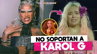 FAMOSAS QUE NO SOPORTAN A KAROL G.