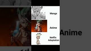 senku x Netflix adaptation be like #shorts