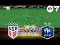 FC 24 - USA W vs France W 25 /9/2024 - INTERNATIONAL FRIENDLY - Gameplay PS | Full Match