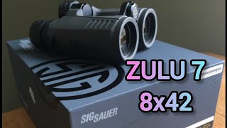 SIG SAUER Zulu 7 8x42 Binoculars: Unmatched Clarity and Precision!