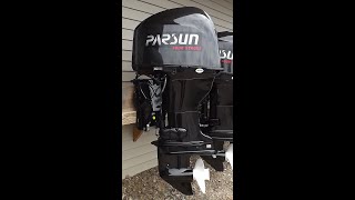 Parsun 60 HP Outboard On Lowe 1700 Boat