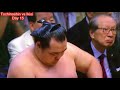 tochinoshin all bouts on natsu basho may 2018 13 2 action version