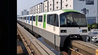 東京モノレール2000形2041F空港快速羽田空港第２ターミナル行き流通センター駅通過(2023/5/22)