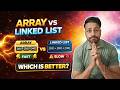 ArrayList vs LinkedList Explained (Java) | DSA + Backend + Interview Questions