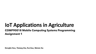 COMP90018_2024_SM2 Mobile Computing Systems Programming Assignment 1 Video Presentation