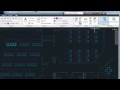 AutoCAD LT 2012: Rectangular Arrays