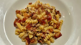 PASTA GODURIOSA - preparala e stupisci tutti! [ funghi pancetta cremosa]