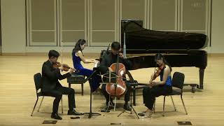 Frank Bridge Phantasy for Piano Quartet | Li-Che Wang, Sumin Cheong, Patrick Baek, Haeun Jung