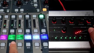 BEHRINGER X32 DIGITAL CONSOLE - ULTRANET PERSONAL MONITORING - PERSONAL MIXER POWERPLAY P16-M