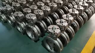 Wafer high performance butterfly valves