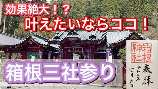 【女一人旅/御朱印】箱根三社参り【箱根神社編】