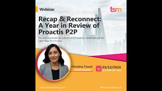 Webinar Proactis Recap & Reconnect