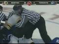 Shawn Thornton vs Jamal Mayers Nov 17, 2008