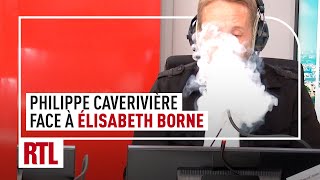 Philippe Caverivière face à Elisabeth Borne
