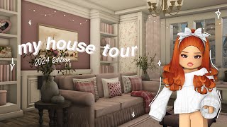 ♡ MY HOUSE TOUR 2024♡ W / VOICE  | roblox Bloxburg rp |