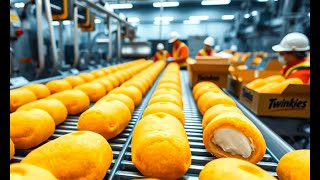 How Twinkies Are Made In The Factory | Twinkie Process Engineering