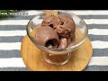 3 ingredients recipe of very delicious and soft chocolate ice cream