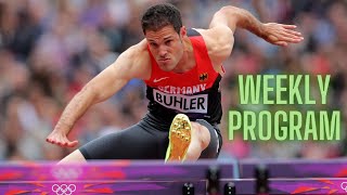 How to train 1 Week before a 110m Hurdles Competition