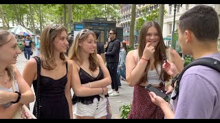 Would you let a guy lick your feet? | Public Interview