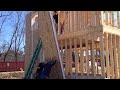 installing a sip wall at the potwine passive house