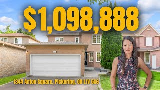 Home For Sale in Pickering Ontario | 1344 Anton Square, Pickering, ON