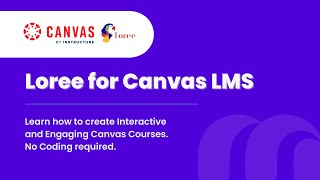 Intuitive Course Design for Canvas LMS with Loree. No Coding Required.
