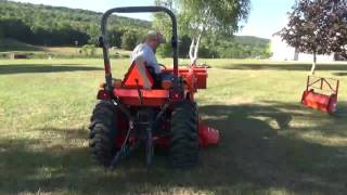 2008 Kubota B3030 Compact Tractor With Loader And Belly Mower For Sale