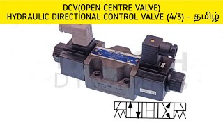 DCV(OPEN CENTRE VALVE) HYDRAULIC DIRECTIONAL CONTROL VALVE (4/3)