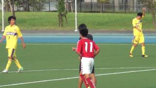 東京実業　20170623　地区1部　vs明治学院　Goal1