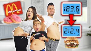 WHO CAN GAIN THE MOST WEIGHT IN 24 HOURS!?? *CHALLENGE* | The Royalty Family