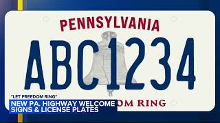 Pennsylvania unveils first new license plate design in more than 20 years