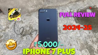 iPhone 7 Plus Full Review in 2024 | Free Fire Test | Camera Test | Cashify Super Sale - Must Watch!