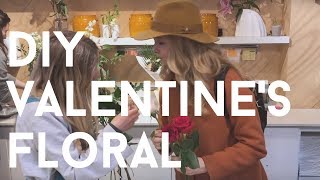 Valentine's Day Floral DIY