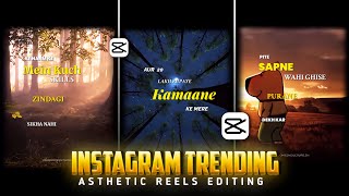 Instagram Trending Aesthetic Video Editing | Dramamine Reels Edit | Motivation Quotes Reel Editing