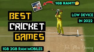 Best CRICKET Games For Android || 512Mb 1Gb Ram || 🔥🔥